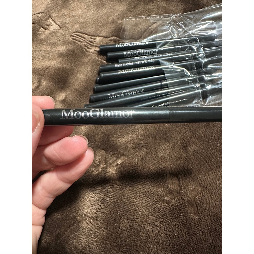 MooGlamor Eyeliner Pencil 11pc Black NEW